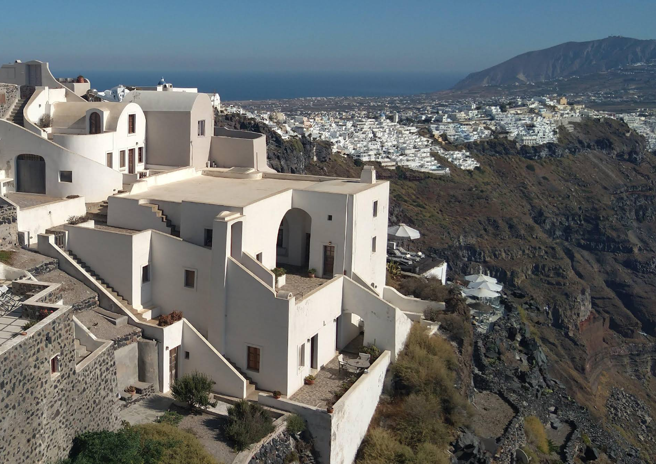 Santorini Camping